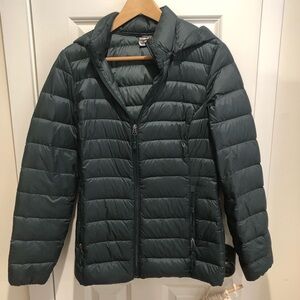 Forest Green Puffer Coat
